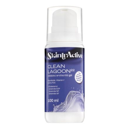 SkintrActive Clean Lagoon gyengéd vízbázisú bőrazonos arctisztító, 100 ml