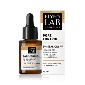   Elyn’s Lab Pore Control 2% Szalicilsav + 1% Cink PCA + 1% Panthenol szérum