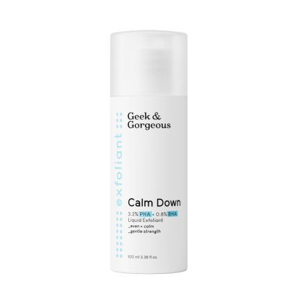 Geek & Gorgeous Calm Down Exfoliator 100ml For Sensitive Skin