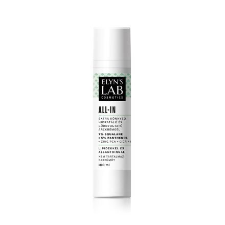 Elyn's lab All-In Extra Könnyed Hidratáló és Bőrnyugtató Arckrémgél