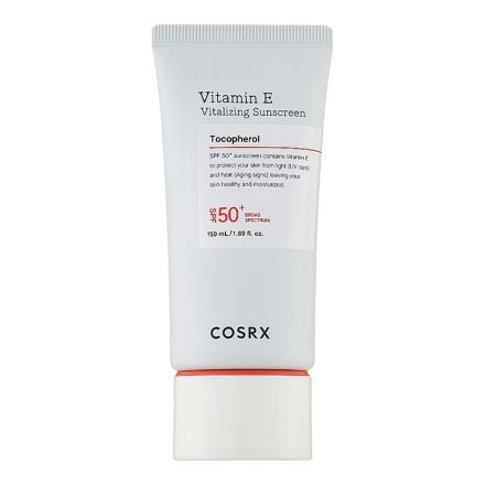 COSRX Vitamin E SPF 50+ Fényvédő Krém 150 ml