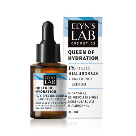 Elyn's lab Queen of Hydration 1% Hialuron Szérum Panthenollal