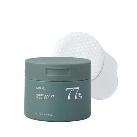 Anua Heartleaf 77% Clear Pad - Bőrnyugtató Tonizáló Arckorongok 70 db