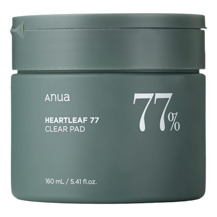 Anua Heartleaf 77% Clear Pad - Bőrnyugtató Tonizáló Arckorongok 70 db
