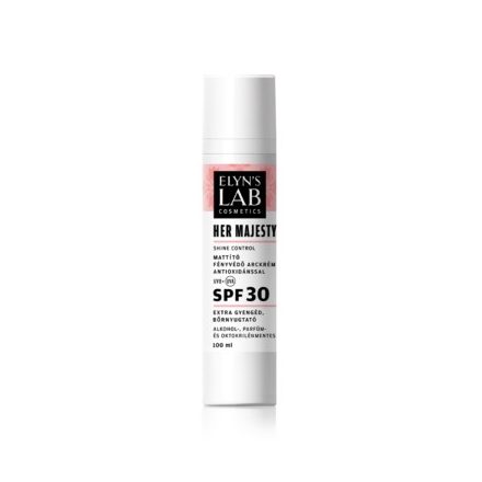 Elyn's lab Her Majesty Shine Control SPF 30-as Fényvédő