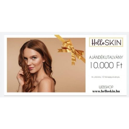 Ajándékutalvány 10.000. Ft értékben