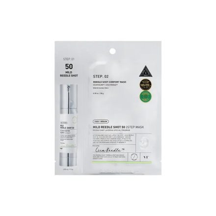 VT Cosmetics Mild Reedle Shot 50 két lépéses fátyolmaszk
