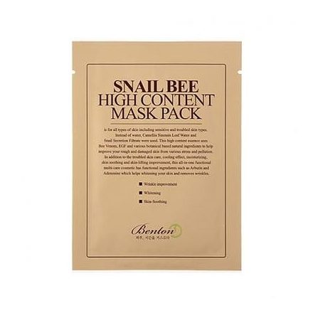 Benton Snail Bee High Content Mask Pack