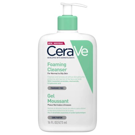 CeraVe Habzó Lemosó Normál és Zsíros Bőrre 473 ml