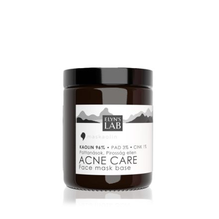 Elyn's Lab Acne Care Agyagmaszk 3% PAD + 96% Kaolin + 1% Cink