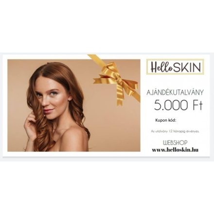 Virtuális ajándékutalvány 5000 Ft értékben