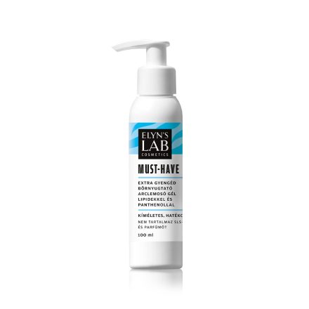 Elyn's lab Must-have Extra Gyengéd Bőrnyugtató Arclemosó Gél 