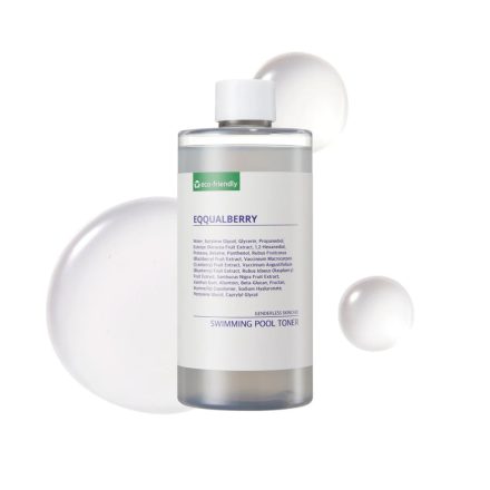 EQQUALBERRY - Swimming Pool Daily Facial Toner - Hidratáló és Hámlasztó Arctoner 