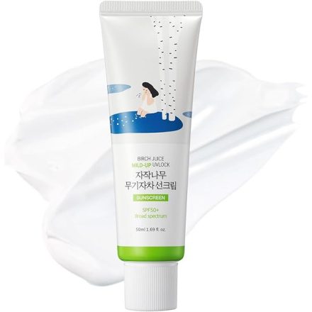 Round Lab Round Lab Moisture Mild‑Up Sunscreen SPF 50+ PA++++ Fizikai Fényvédő