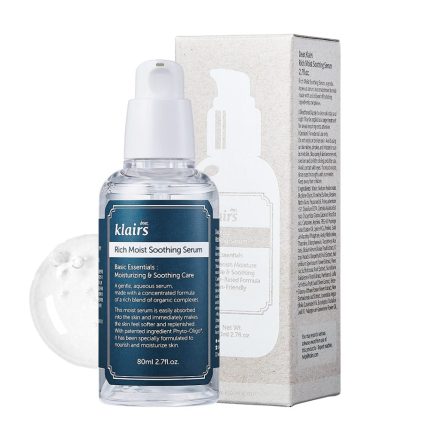 Dear, Klairs Rich Moist Soothing Serum Hidratáló, Nyugtató szérum