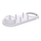 Electric Toothbrush + 4 Spare Head Holder Frame