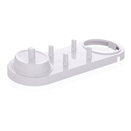 Electric Toothbrush + 4 Spare Head Holder Frame